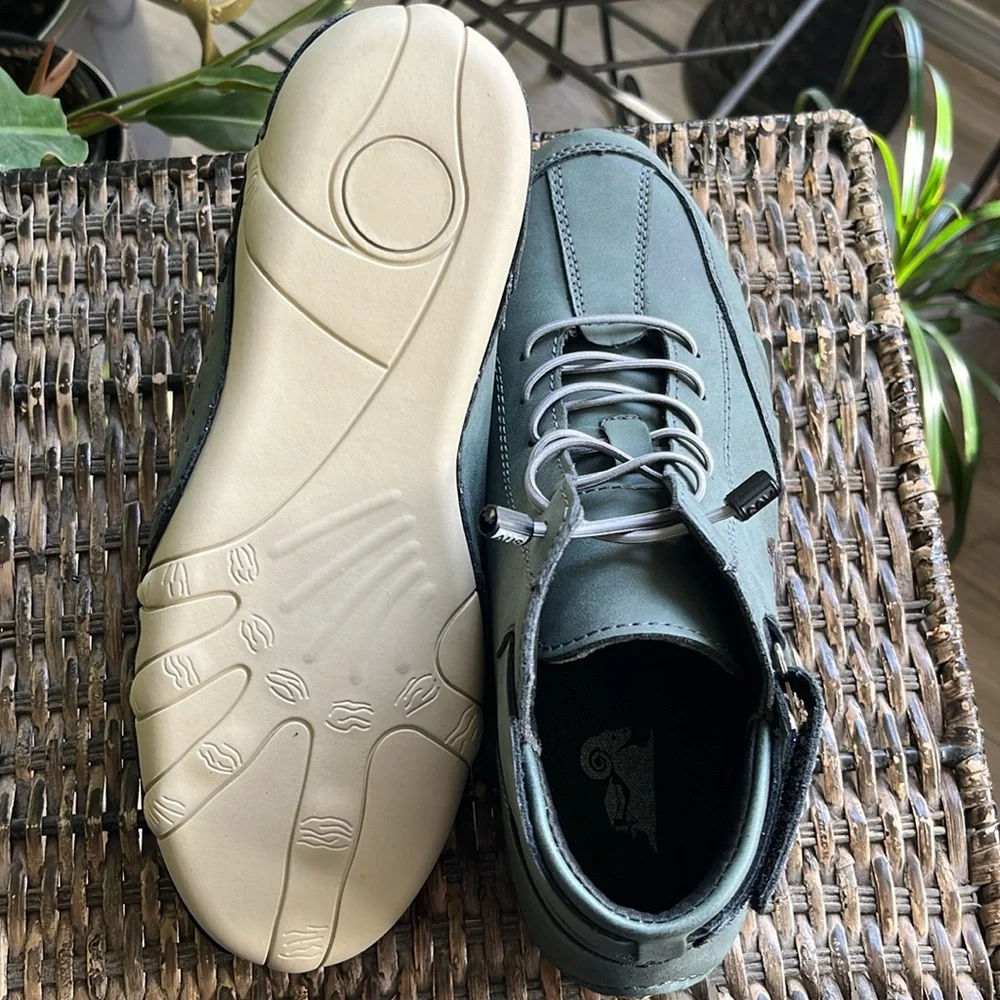 LDECK Men’s Casual Sneaker green/cream size‎ 6.5